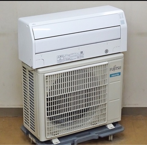 【取引完了】(37)エアコン8畳用‼️FUJITSU　nocria‼️ 音声お知らせ2020年製取付販売