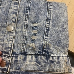 セレクトショップ購入✨定価¥8,000✨パール付きダメージGジャン✨の画像