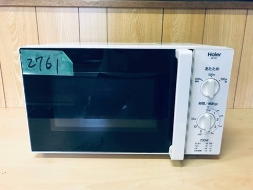2761番 Haier✨電子レンジ✨JM-17E‼️