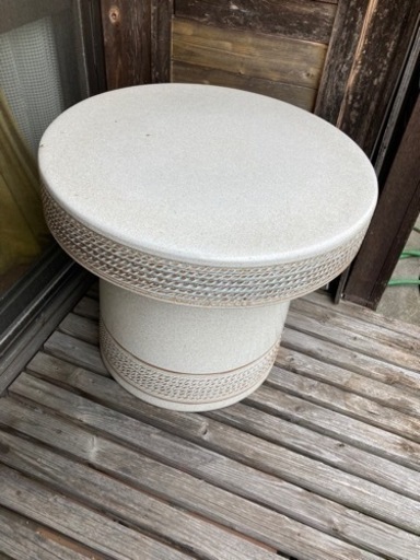 信楽焼ガーデンセット　お譲り先が決まりました！