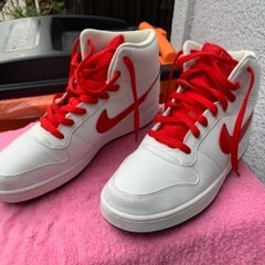 💕 ナイキ NIKE エバノン スニーカー MID SL AQ1...