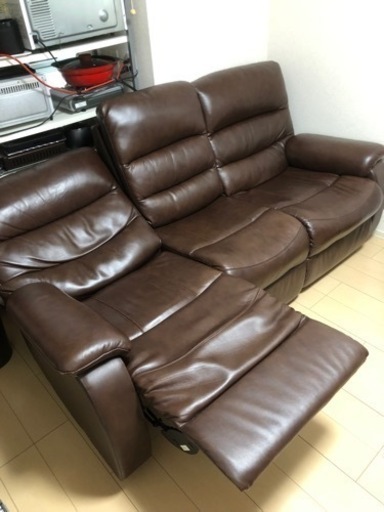 使用感抜群！電動リクライニングソファー！格安