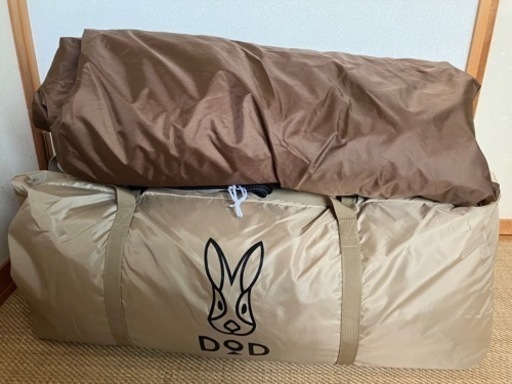 売ります。DODカマボコテント3M タン