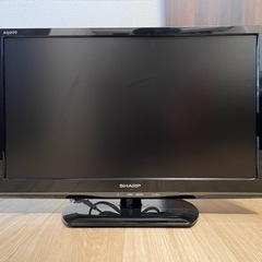 【値下げ】シャープ製液晶テレビ　22V  2014年製