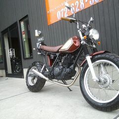 ★２５万円！TW200　セル付き！実働車★ヤマハ　ロンスイカスタム！TW200の画像