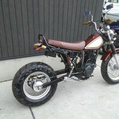 ★２５万円！TW200　セル付き！実働車★ヤマハ　ロンスイカスタム！TW200の画像