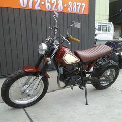 ★２５万円！TW200　セル付き！実働車★ヤマハ　ロンスイカスタム！TW200の画像