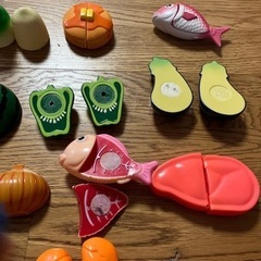 おままごと　食材の画像