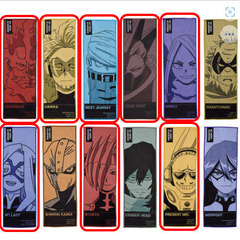 一番くじ『僕のヒロアカ The Top 5！』 タオル 8枚セットの画像