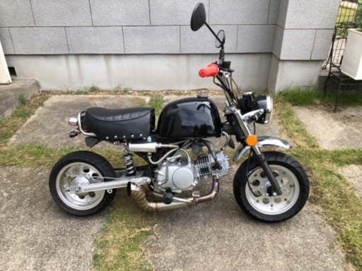 国産小型バイクと交換可（車種による）　　ゴリラ（モンキー）中華125 ロンスイ　カスタム　実動