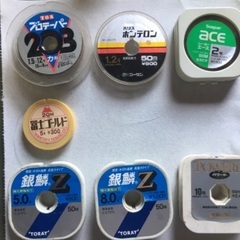 釣り糸色々まとめて100円