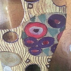 大きな額入り: クリムト『接吻(キス)』の画像