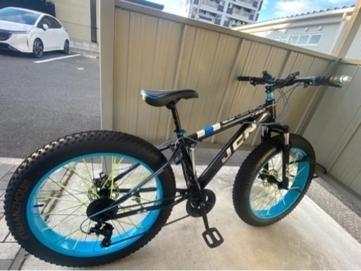 BMX ファットバイク 自転車 21段階ギア 26インチ