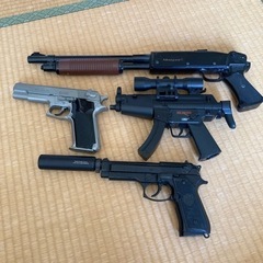 エアソフトガン　4台