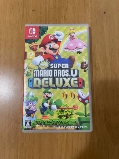 Switchソフト「Newスーパーマリオブラザーズu デラックス」