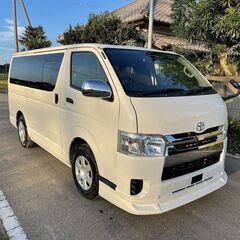 ハイエースバン、走行72000㎞、車検1年付、パーキングセンサー...