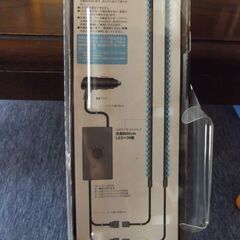 LED 車内装飾 ブルー 60㎝×2本　78LED 12V専用 未使用品の画像