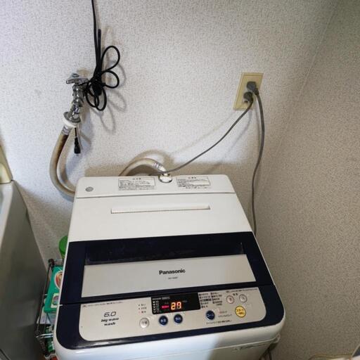 Panasonic6.0㌔全自動洗濯機