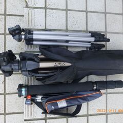 🔚【個別掲載変更】カメラ三脚（4本セット）