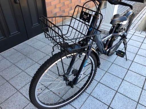 ほぼ新品　自転車　子供用　24インチ　小学高学年向け