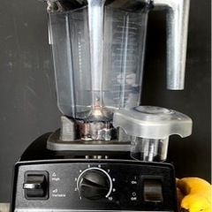 バイタミックス本体＋0.9Lコンテナ＋タンパー付き