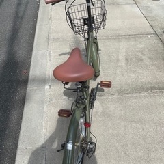 折りたたみ自転車　新品購入使用期間半年の画像