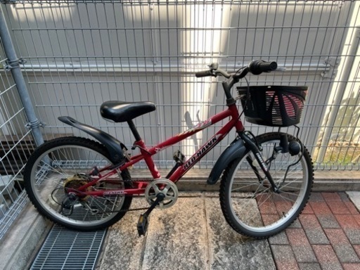 変速付き子ども用自転車　22インチ　購入5年前