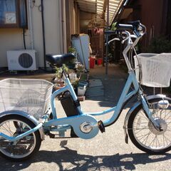 値下げ!　電動アシスト三輪自転車