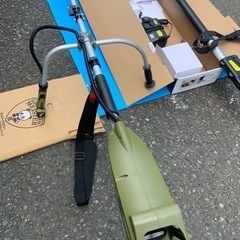 庭　ナフコ　草刈機　未使用　ポールチェーンソー　数回使用　セット売り　小倉南区　お買い得 庭 ナフコ 草刈機 未使用 ポールチェーンソー 数回使用 セット売り