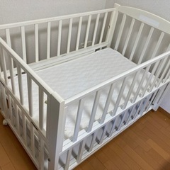 ★購入者様決定★三方向開放できる日本製ベビーベッド