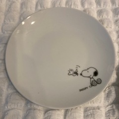スヌーピー 丸皿 プレート小2枚セットの画像