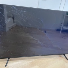 再値下げ【ジャンク品】ハイセンスTV55インチ売りますの画像