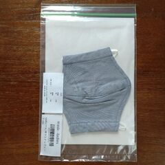 【新品】ブルーグレー色の布マスク(レディース)の画像