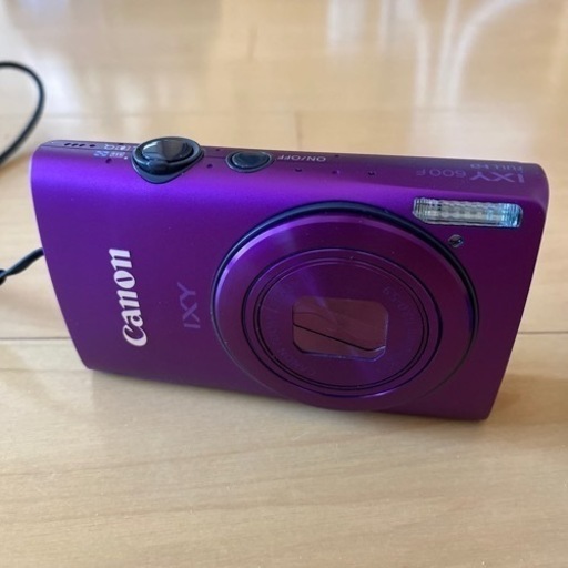 （あと0日）デジカメ　Canon IXY F600 パープル