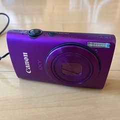 （あと0日）デジカメ　Canon IXY F600 パープル