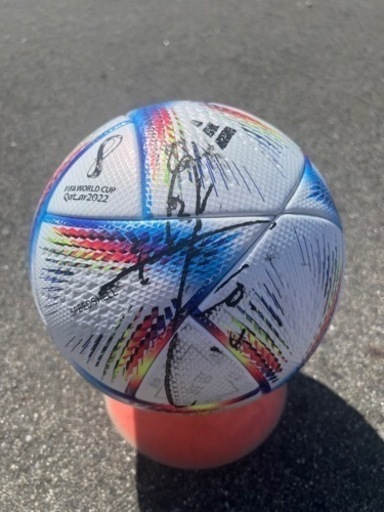 アル・リフラ 公式試合球(香川真司直筆サイン入)