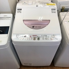 安心の6ヶ月保証付き！！【SHARP（シャープ）縦型洗濯乾燥機】取りに来れる方限定！売ります！