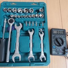 デジタルマルチメーター　インチ工具セット　ハーレー　アメ車　バイ...
