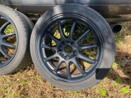 WORK EMOTION 11R 114.3-5H 17インチ ホイール2本