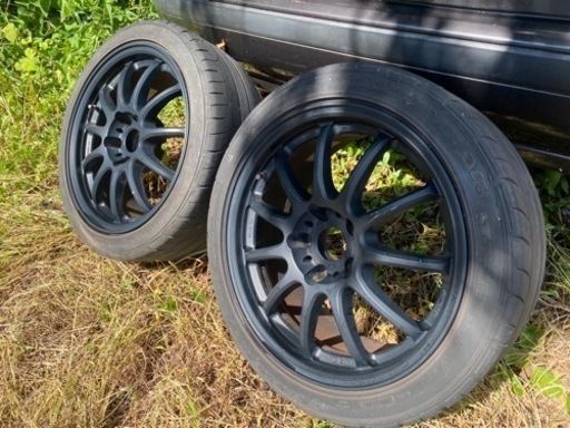 WORK EMOTION 11R 114.3-5H 17インチ ホイール2本