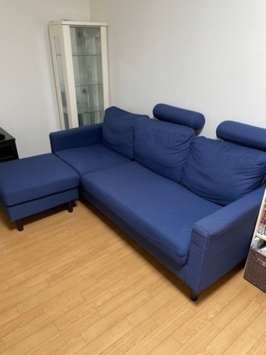 取引中　3人がけソファー、オットマン