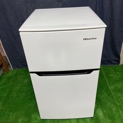 G-132 ハイセンス　冷蔵庫　2ドア　2017年　93ℓ