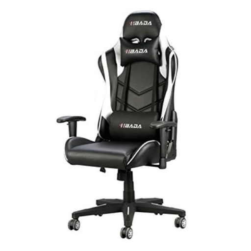 【複数購入OK！】ゲーミングチェア リクライニング ハイバックヘッドレストひじ掛け付　PUレザー オフィスチェア 腰痛対策 デスクチェア⑥