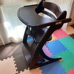 ベビー/チャイルドチェア　(大和屋 すくすくチェアプラス　子供椅子)