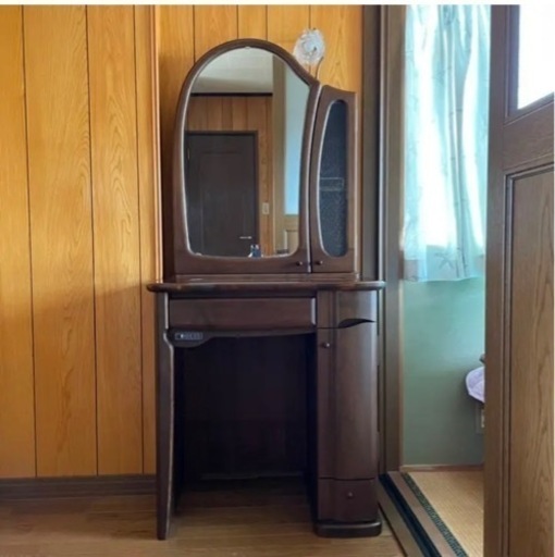 大塚家具 ドレッサー アンティーク 椅子無し