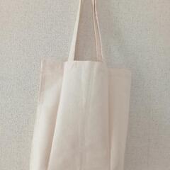 新品未使用　デニム素材のしっかりしたトートバッグの画像