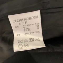 黒い　コートの画像