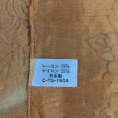 (最終お値下げ)【新品　自宅保管品】シフォンスカーフ　オレンジの画像