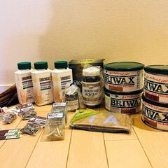 ※取引終了※【家具塗料】BRIWAX_塗料や工具セット＿DIYに 
