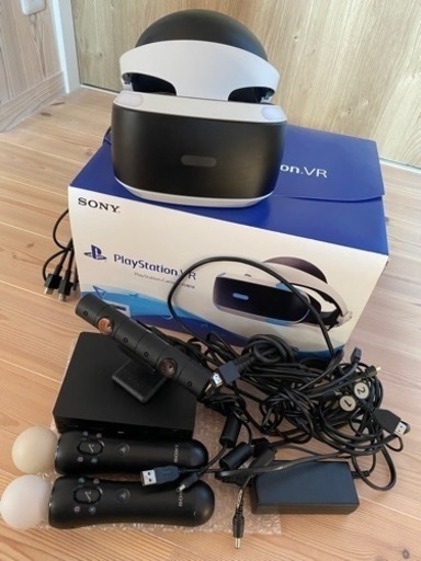 playstationVRカメラ同梱版+PSMOVE2本付き
